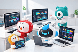AI 크리에이티브 콘텐츠 결과물 모음